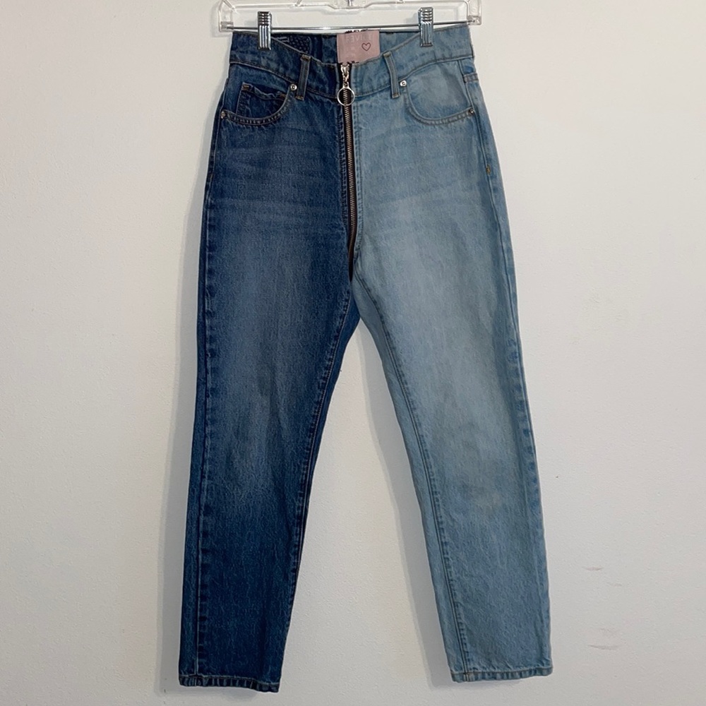 REVICE Yin Yan Cropped Jeans